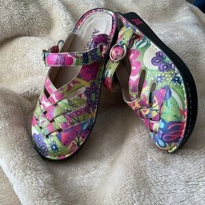 Beautiful and colorful sandals